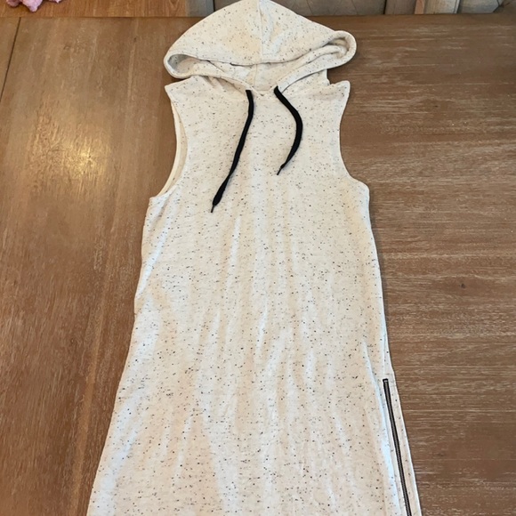 lazy sundays Dresses & Skirts - Lazy Sundays Hooded Sleeveless Dress